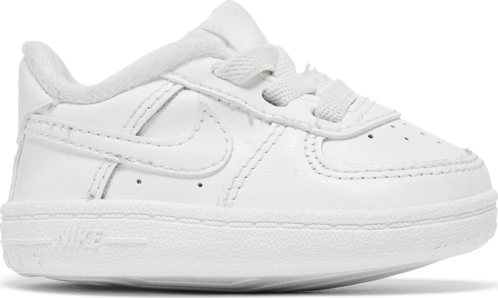 [CK2201-100] Низкая КРОВАТКА для новорожденных Nike AIR FORCE 1 БЕЛАЯ (I)