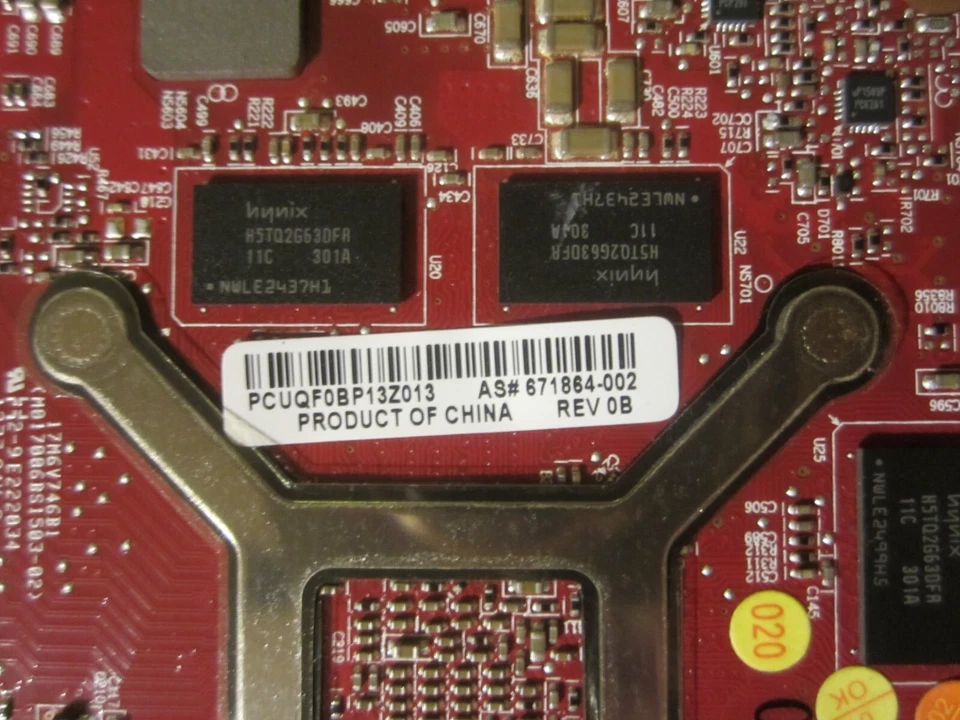 HP 671864-002 AMD Radeon HD 7650A 2GB DDR3 Graphics Card- 109-C28757-00 - Image 3 of 3