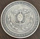 BRAZIL ESTADO-MAIOR DAS FORCAS ARMADAS SILVER .900 2.5inch SILVER MEDAL