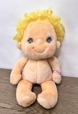 Vintage Kenner HUGGA BUNCH Precious Hugs Plush Yellow Hair Doll 1985