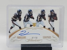 2015 Flawless Rookie Gold #/10 Progressions Signatures Jeremy Langford Chicago