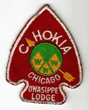 BOY SCOUT OA  7  OWASIPPE  CAHOKIA CHPTR  A2C  CHICAGO A.C.  ILL