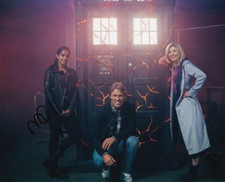 MANDIP GILL signed Autogramm 20x25cm DOCTOR WHO in Person autograph COA