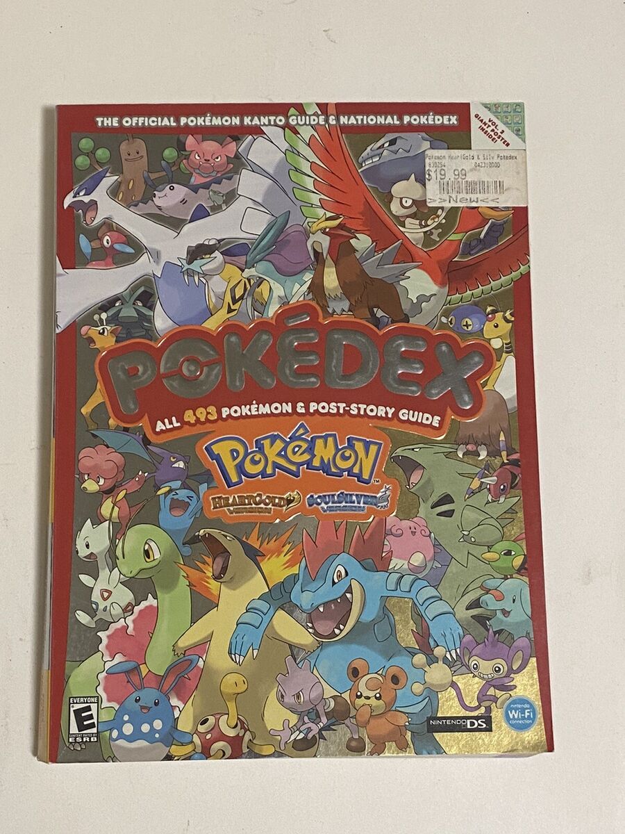 Pokemon Heartgold & Soulsilver Pokedex Vol 2 Strategy Guide DS