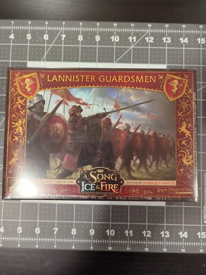 2x Lannister Guardsmen Expansion A Song of Ice & Fire Miniatures ASOIAF CMON NIB