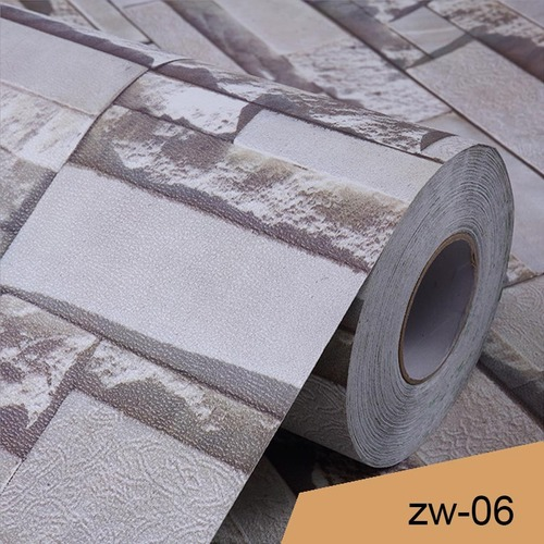 Modern Gray Self Adhesive Wallpaper Room Mural Decals Home Decor Waterproof - Bild 44 von 47