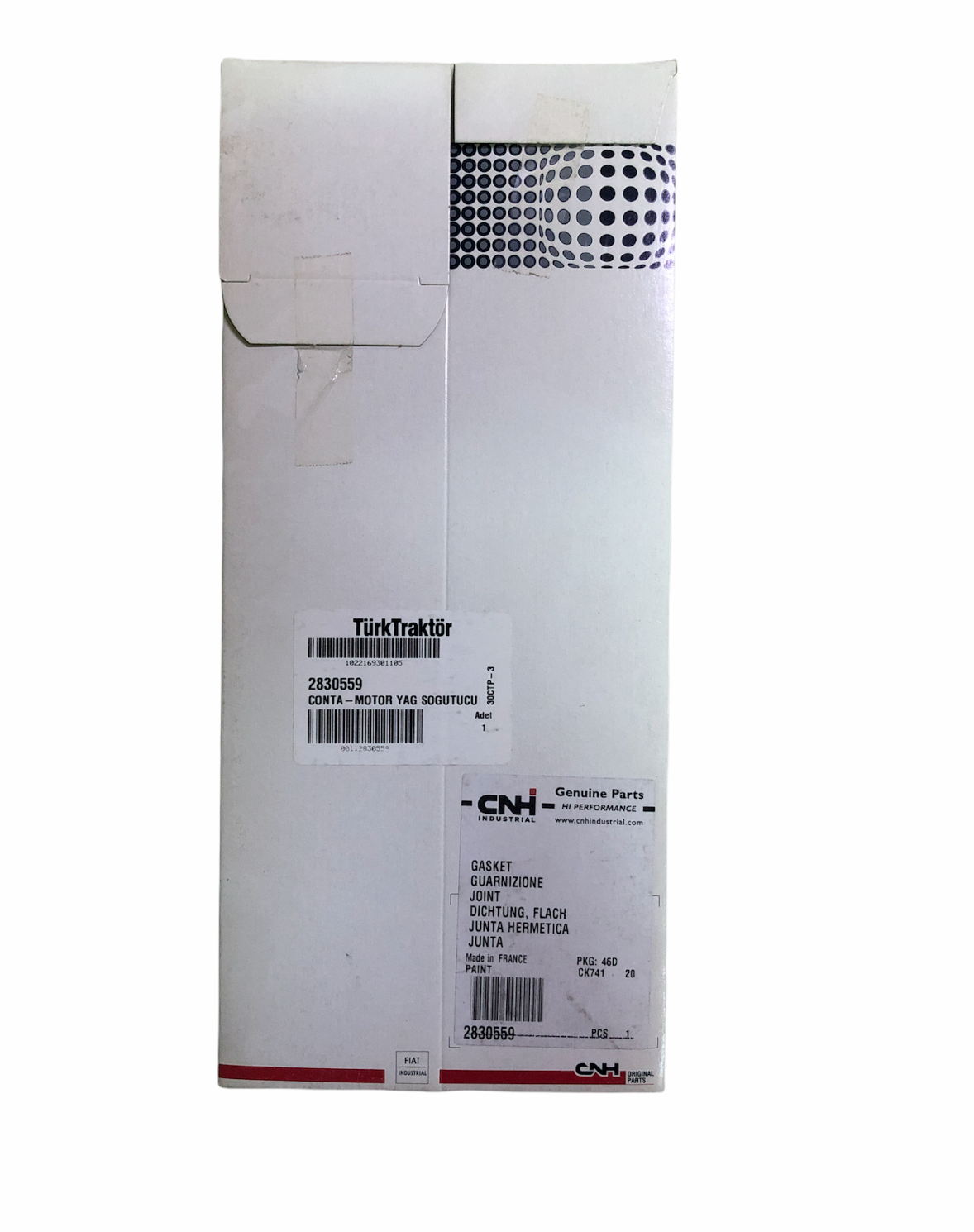 2830559-5802957429-Gasket Oil Cooler Cnh Industrial Oem Parts-0.5 