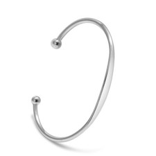 5pcs New Stainless Steel Polished Bangle Cuff Bracelet DIY Bracelet Making Craft