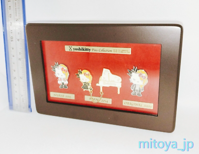 yoshikitty Pins Collection エナメルピンセット X JAPAN Yoshiki × Sanrio Hello Kitty Collabo Yoshikitty Pins set