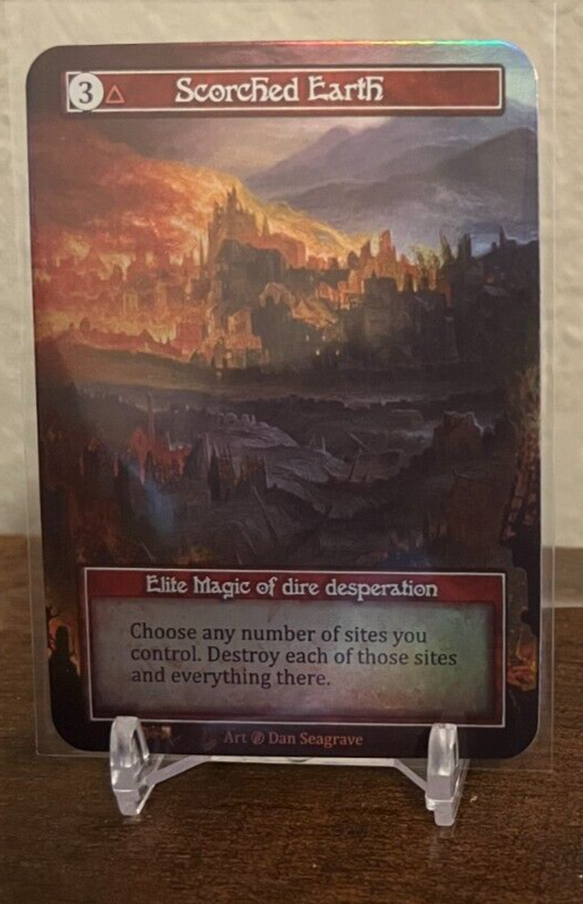 Sorcery Contested Realms - Beta - Scorched Earth Foil NM/M | eBay