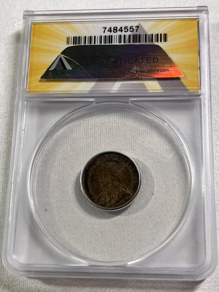 1920 Canada 10 Cents Graded XF 45 by ANACS - Image 4 of 4