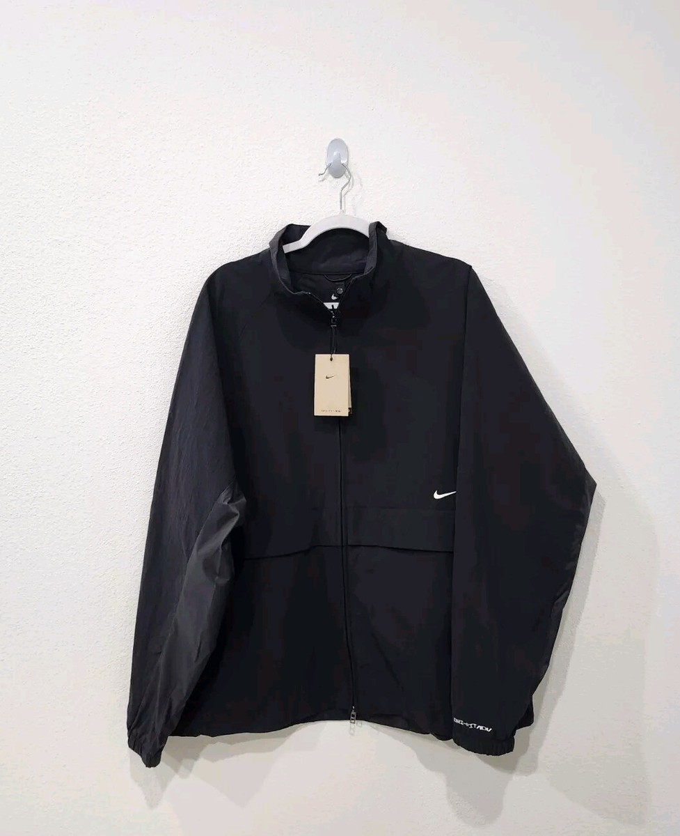 Nike Dri-FIT ADV APS Fitness Zip-Up Jacket Black Men's Size Nike Dri-FIT ADV APS Fitness Zip-Up Jacket Black Men's Size