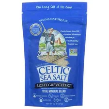 Light Grey Celtic Sea Salt - Resealable Bag - Additive-Free