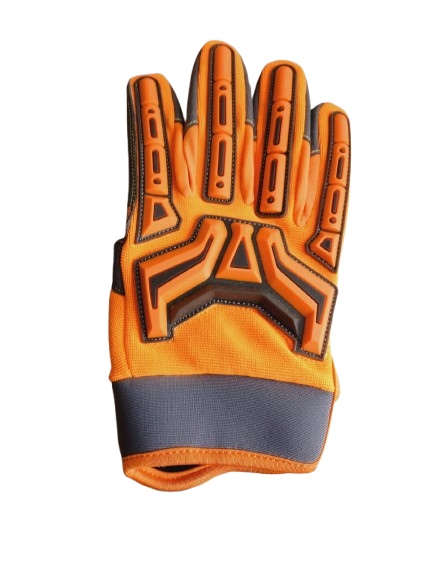 Kevlar Reinforced Anti-Cut Work Gloves with TPR Protection High
