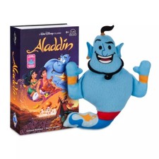 Disney Genie VHS Plush From Aladdin Small 8'' Limited Release New 