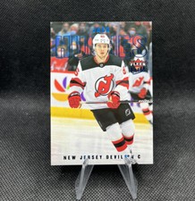 JACK HUGHES BLUE FOIL 2021-22 Fleer Ultra NHL Hockey #137 Card Rare 345/399