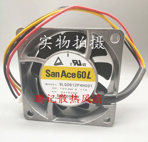 1 pcs SANYODENKI 9LG0612P4H001 60X25MM 12VDC0.17A PWM cooling fan. - Picture 2 of 5
