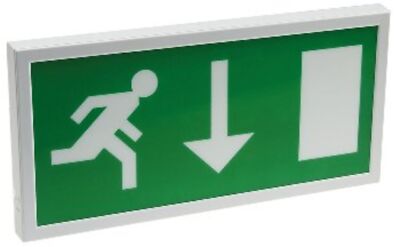 ChiliTec ''NL-W2'' LED escape route emergency exit exit lamp light lighting battery