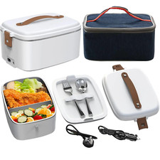Electric Lunch Box Food Heating Portable Bento Travel Car Office Warmer UK Plug