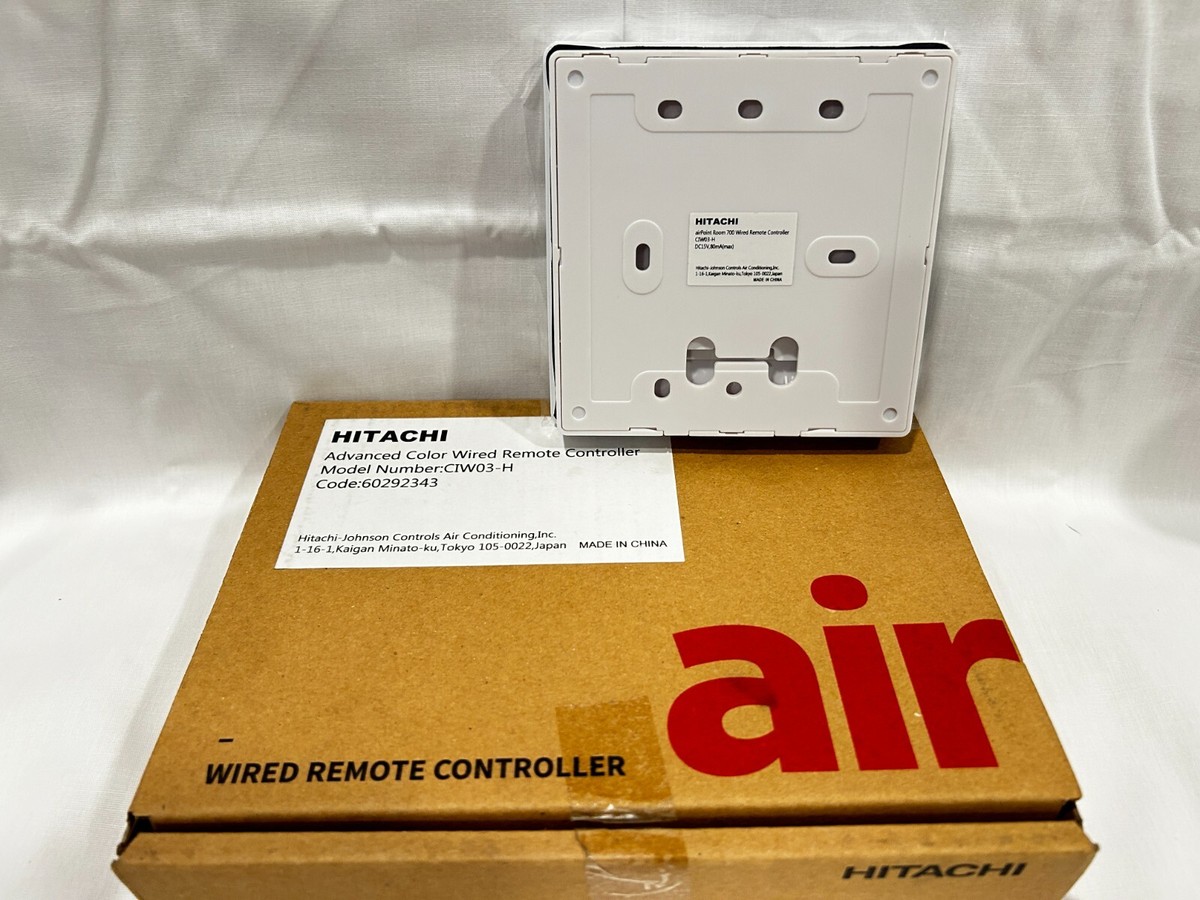 New Hitachi CIW03-H airPoint Room 700 wired remote Controller | eBay