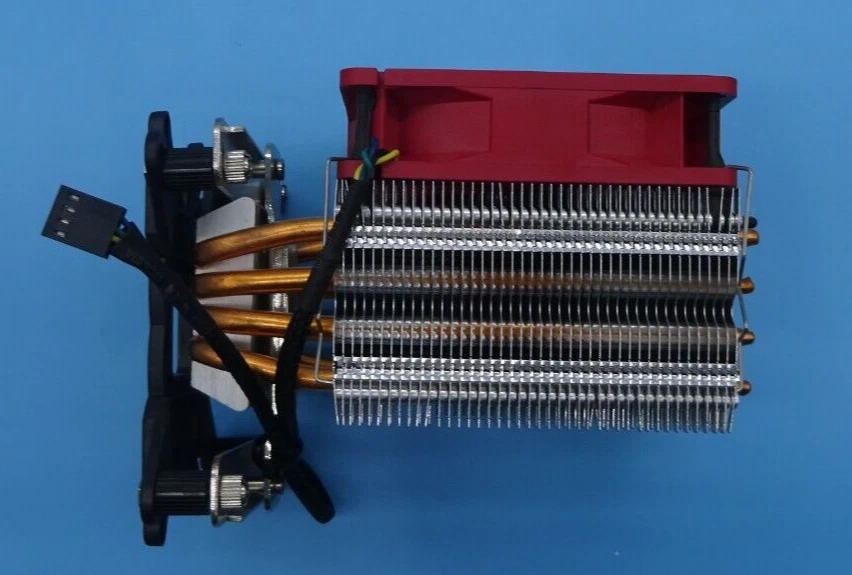 RAIJINTEK THEMIS Heatpipe CPU Kühler + Lüfter Sockel AM2+ AMD/Intel 4Pin#NT4162 - Bild 3 von 4