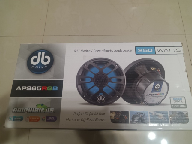DB Drive APS65RGB 6.5" RGB Marine Speakers