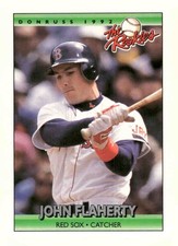 1992 Donruss The Rookies #37 John Flaherty
