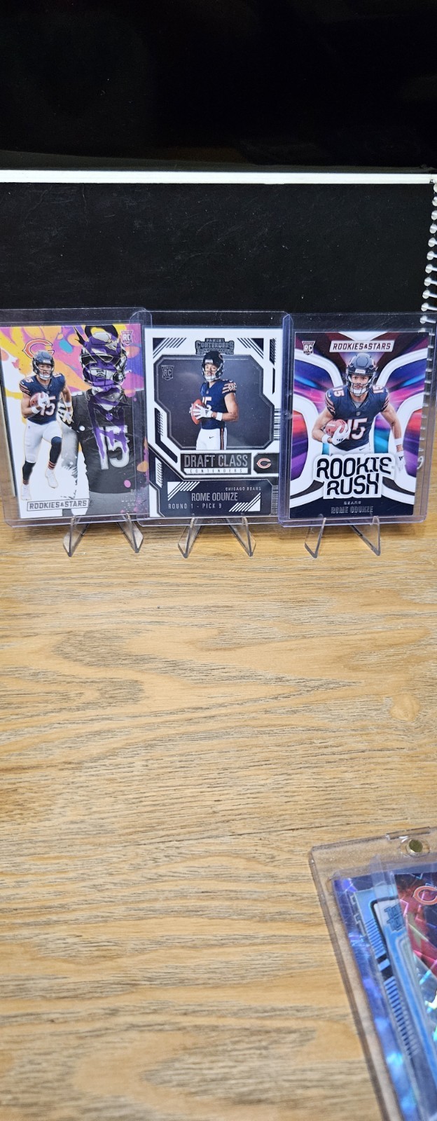 Rome Odunze - Chicago Bears - Lot of 3 Rookie Cards