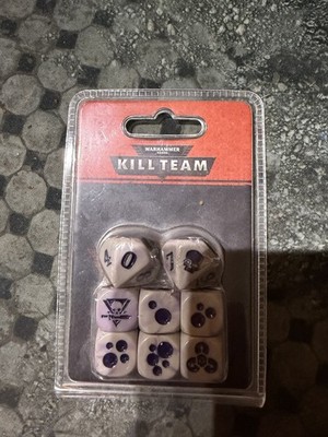 Warhammer 40,000 Kill Team Gellerpox Infected Dice NIB OOP  Sealed