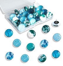 Ocean Decorative Push Pins, Thumb Tacks for Bulletin Board, Ocean-24
