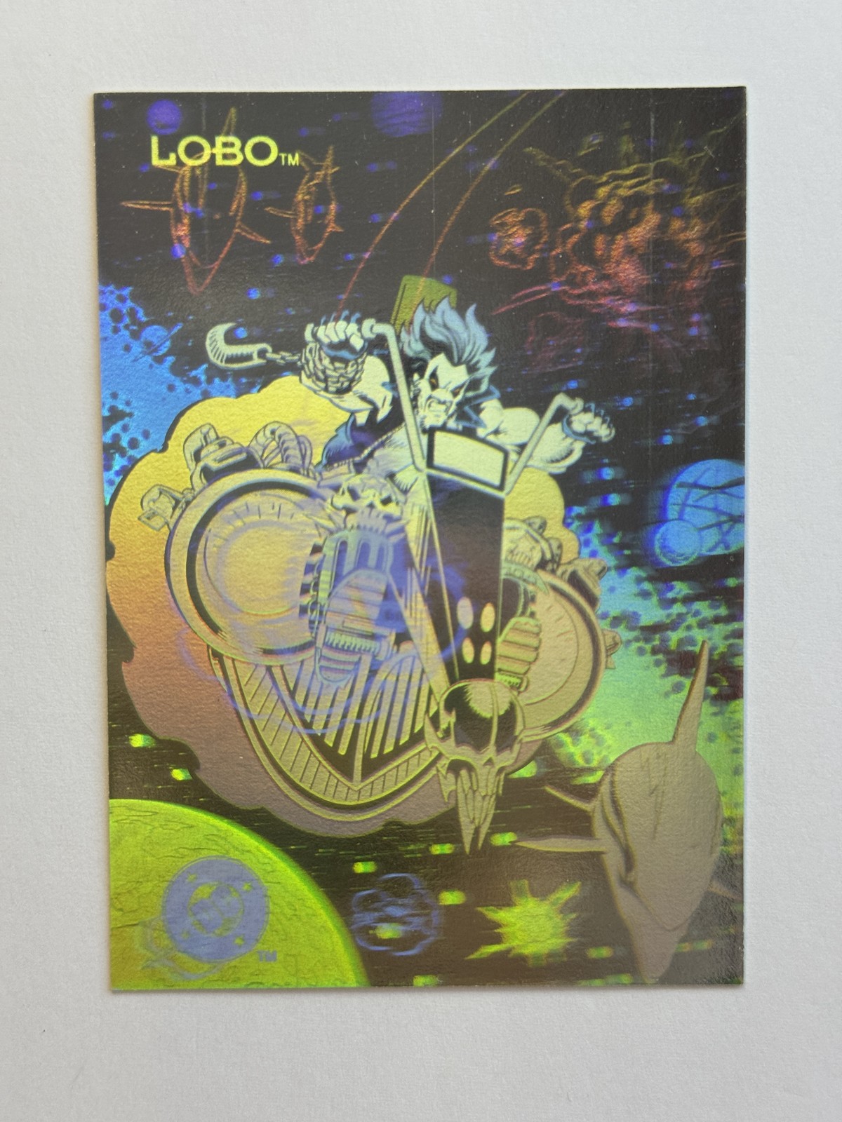 1993 SkyBox DC Cosmic Teams #DCH13 Lobo Holograms