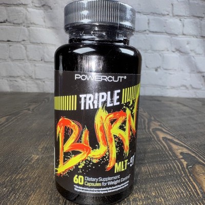 Powercut Triple Burn Fat Burn MLT-97 - 60 Count Weight Loss Diet EXPIRES 9/2026