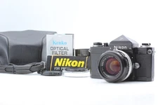 SN:742xxxx [Vintage MINT] Nikon F Eye Level Apollo Black 50mm f/1.4 lens JAPAN