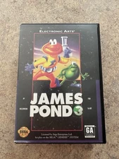 James Pond 3 - Sega Genesis Game by Electronic Arts
