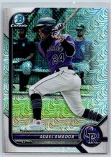 Adael Amador 2022 Bowman Chrome Prospects Mega Refractor Rookie #BCP-109
