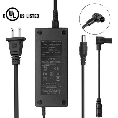 54.6V 2A AC Adapter Charger For Xiaomi Electric 4 Pro (2nd Gen) Power Supply