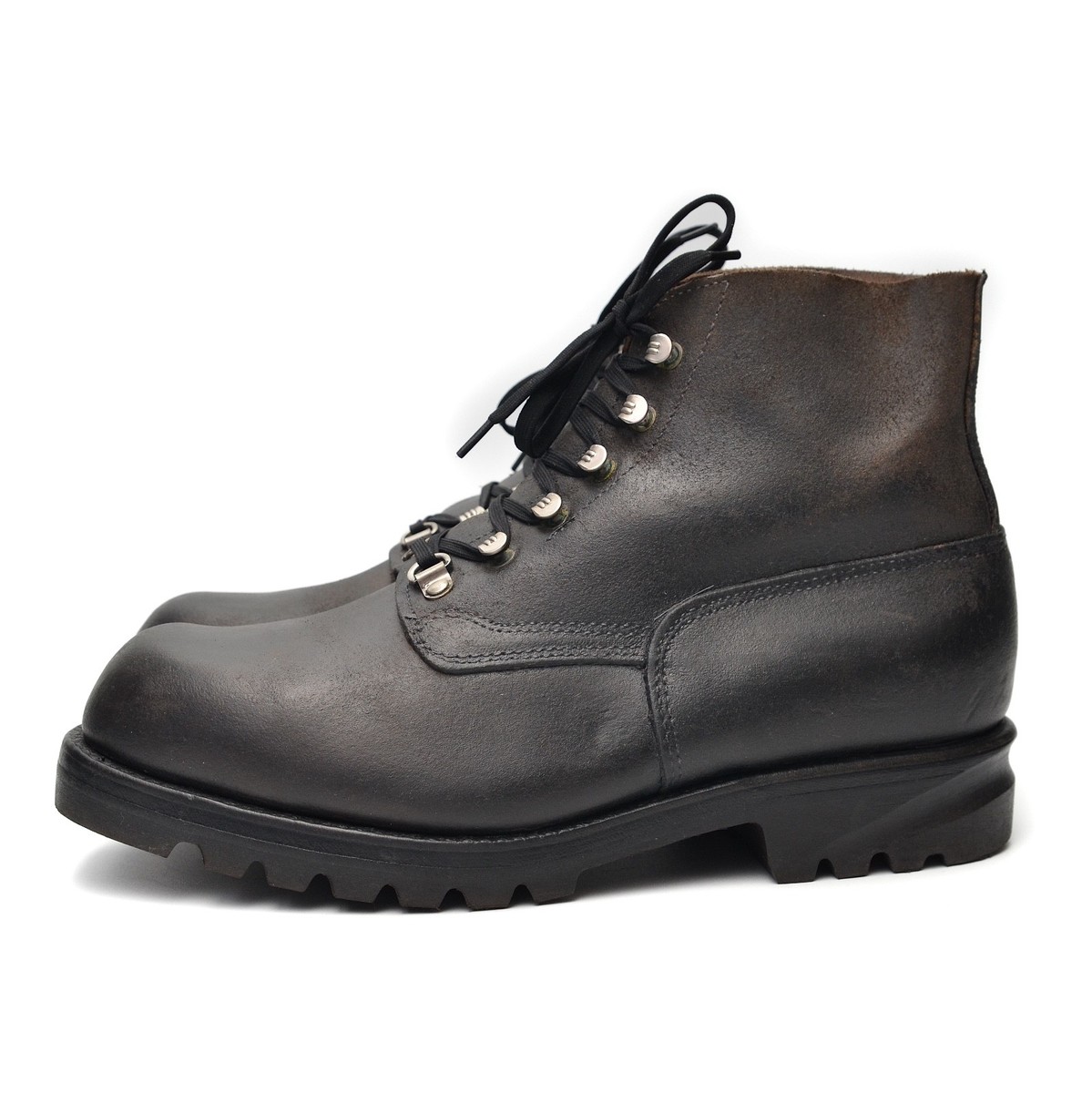 Minerva Vintage 80s 1986 Swiss Army Mountain Combat Boots Mens