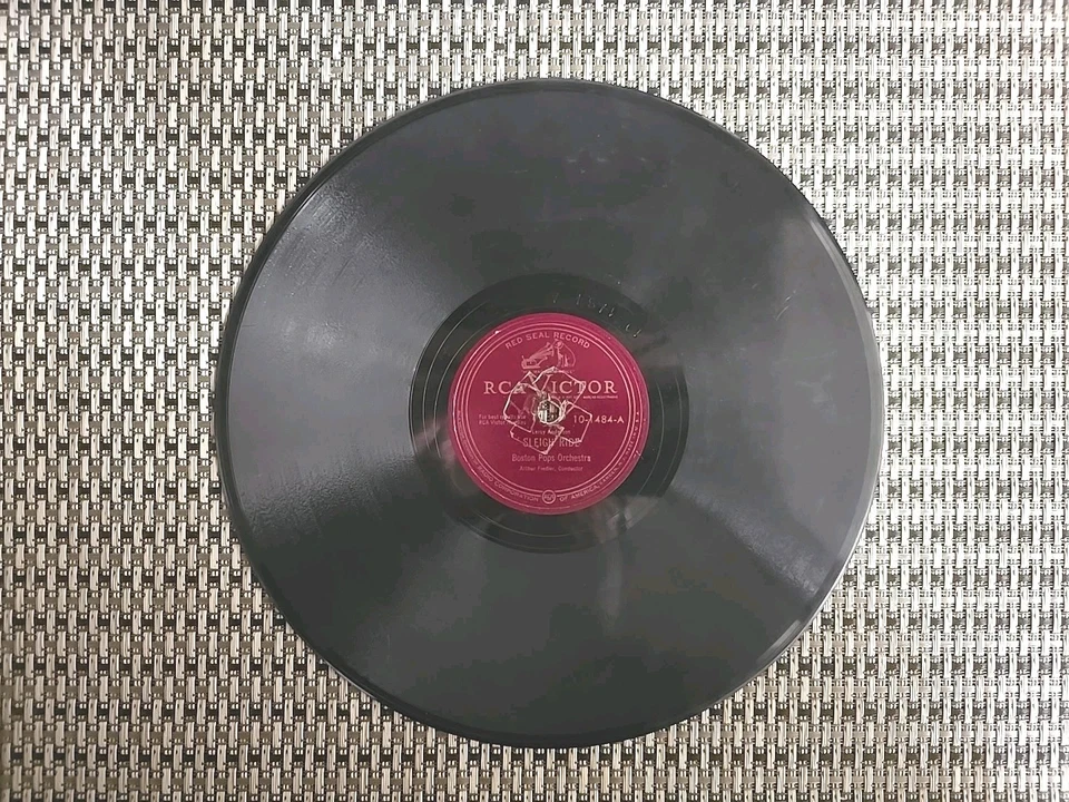 RCA Victor Record 10-1484 ~ 1949 Leroy Anderson Sleigh Ride Serenata (V) TESTED Foto 3 de 4