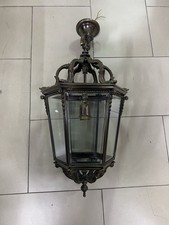 Lanterna Lampadario In Ottone Vintage