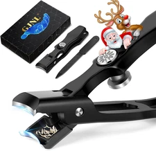 Nail Clippers for Men with Catcher, Stocking Stuffers 2025 Gifts for Men Women, 