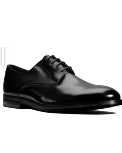Scarpe Clarks Oliver Lace da uomo formali artigianali in pelle nera UK 6 5 H EU 40