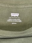 Levi's Logo Graphic Print Crew Neck T-Shirt, Short Sleeve, Green, Kids S — photo 3