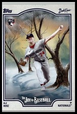 2025 Topps x Bob Ross: The Joy of Baseball #76 DJ Herz