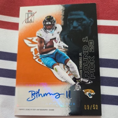 2025 Topps Brian Thomas Jr. Orange (Raw)