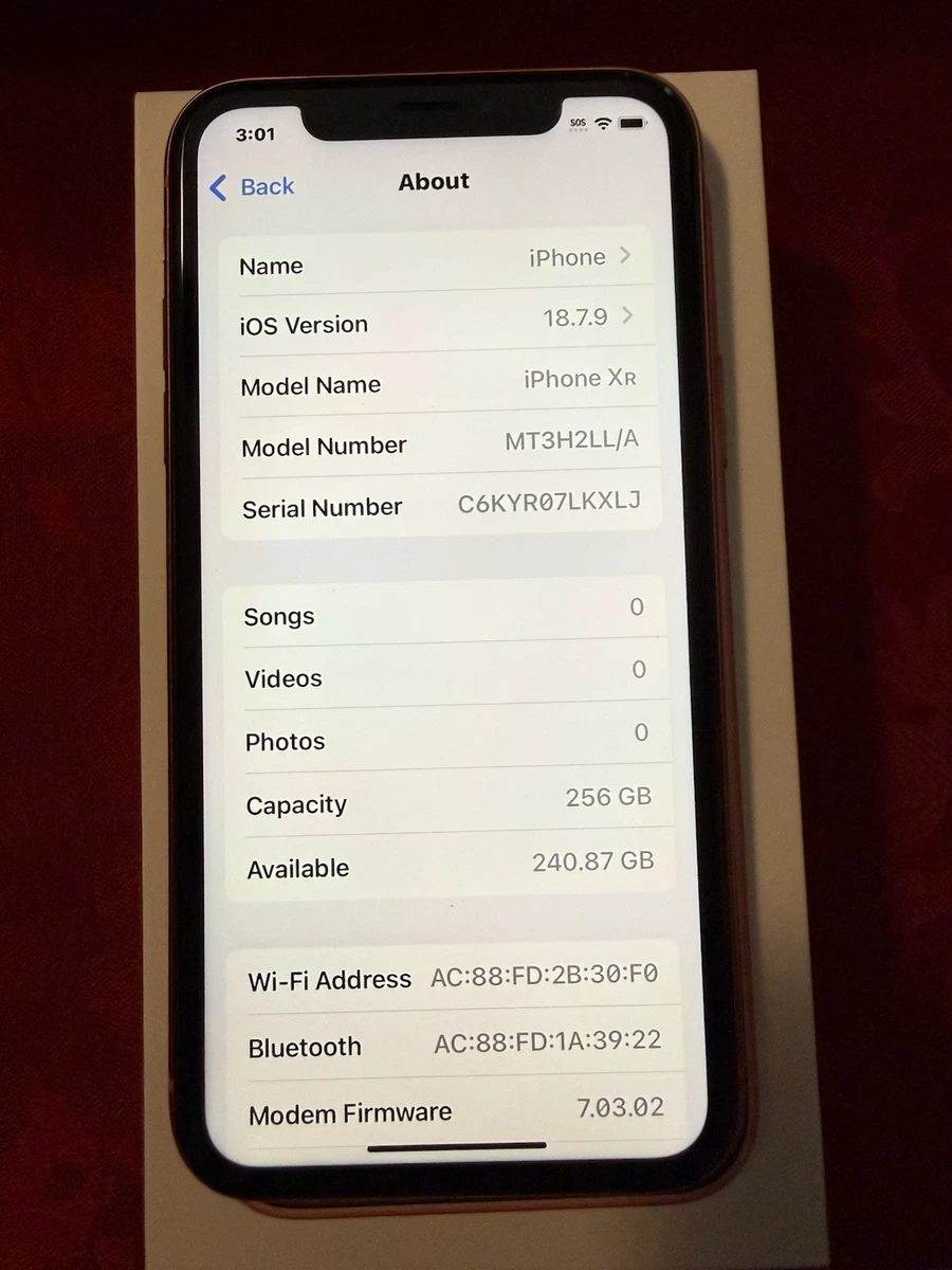 Apple iPhone XR 256GB Cell Phones & Smartphones for Sale - Shop