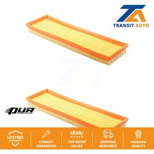 Engine Air Filter (2 Pack) For Volkswagen Jetta Passat Golf Beetle Rabbit