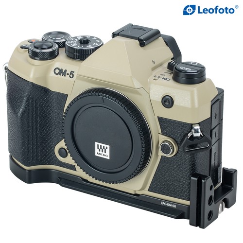 Leofoto LPO-OM-5II L Platte für OM System OLYMPUS OM-5II Aluminium Arca-Swiss - Bild 12 von 16