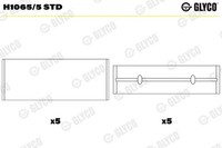 Glyco H1065/5 STD Kurbelwellenlager FüR Renault Suzuki