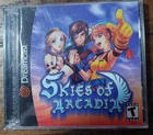Skies of Arcadia (Sega Dreamcast, 2000) Complete CIB DC - DISCS MANUAL MINT!