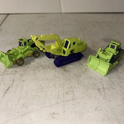 Scavenger Devastator Vintage G1 Transformers Lot Of 3 Figures Japan 1984